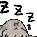 GirlSleep emote for Discord