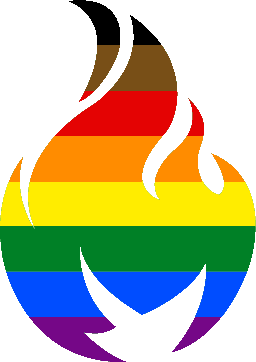 eight_stripe_pride_fire emote for Discord