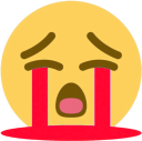 blood_sob emote for Discord