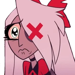 Vaggie_Sad emote for Discord