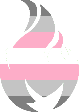 demigirl_fire emote for Discord