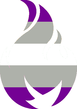 graysexual_fire emote for Discord