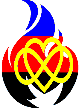 polyamory_fire emote for Discord