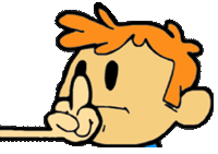 Middle_Finger_Orange emote for Discord