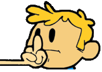 Middle_Finger_Blonde emote for Discord