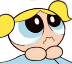 Bubbles_cry emote for Discord