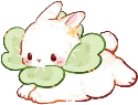 flowery_bunny emote for Discord