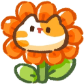 flower_kitten emote for Discord