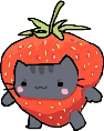 strawberry_kitten3 emote for Discord