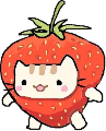 strawberry_kitten2 emote for Discord