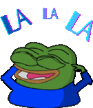 Pepe_lalala emote for Discord