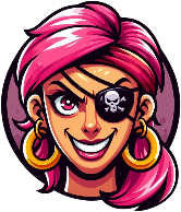 Grinning_Pirate emote for Discord