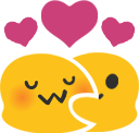 BlobCuddle emote for Discord