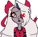 Vaggie_Worried emote for Discord