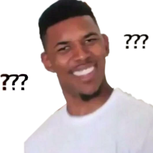 confusednickyoung emote for Discord