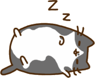 sleepingcat emote for Discord