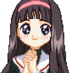 pixel_animegirl emote for Discord