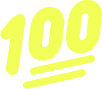 100 emote for Discord