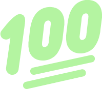 100 emote for Discord