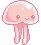 pink_jellyfish emote for Discord
