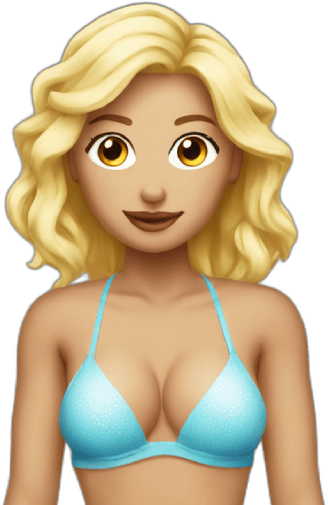 girl_swimwear emote for Discord