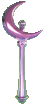 chrome_moon_wand emote for Discord