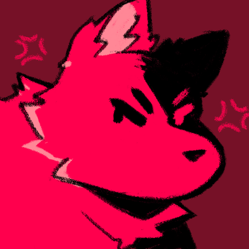 angrywolf emote for Discord