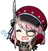 Charlotte_Worry emote for Discord