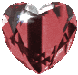 gemheartpalered emote for Discord