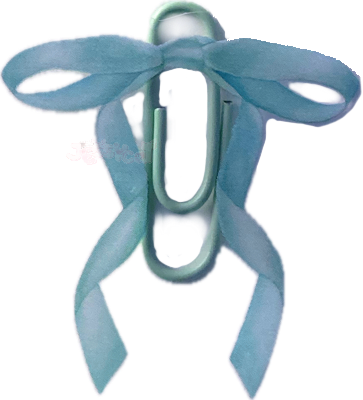 bluebowpin emote for Discord