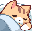 NekoSleep emote for Discord