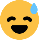 sweat_smile emote for Discord