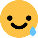 smile_tear emote for Discord