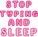 Textsleep emote for Discord