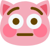 pig_flushed emote for Discord