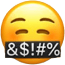 Polite_Cussing emote for Discord