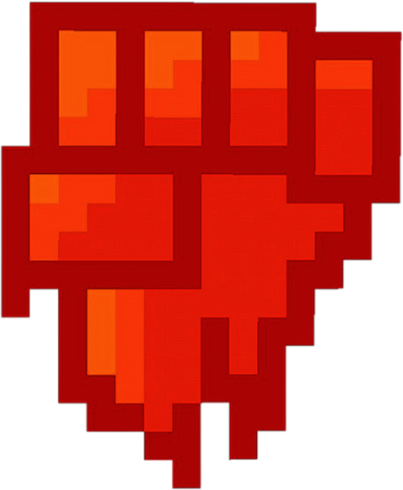 pixel_raised_fist emote for Discord