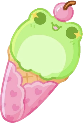 icecream_frog emote for Discord