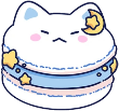macaron_cat emote for Discord