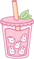 bubbletea_bunny emote for Discord