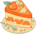 orangecake_bunny emote for Discord