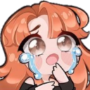 ginger_crying emote for Discord