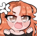 ginger_angry emote for Discord
