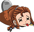 BrigitteDead emote for Discord