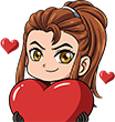 BrigitteHeart emote for Discord
