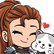 BrigitteCat emote for Discord