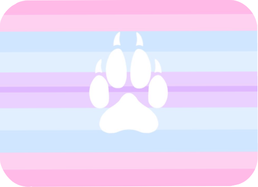 CottoncandyWolfgender emote for Discord