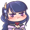 Raiden_Shogun_Pout emote for Discord
