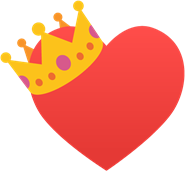 Royal_heart emote for Discord