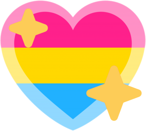 Panromantic_pride_heart emote for Discord